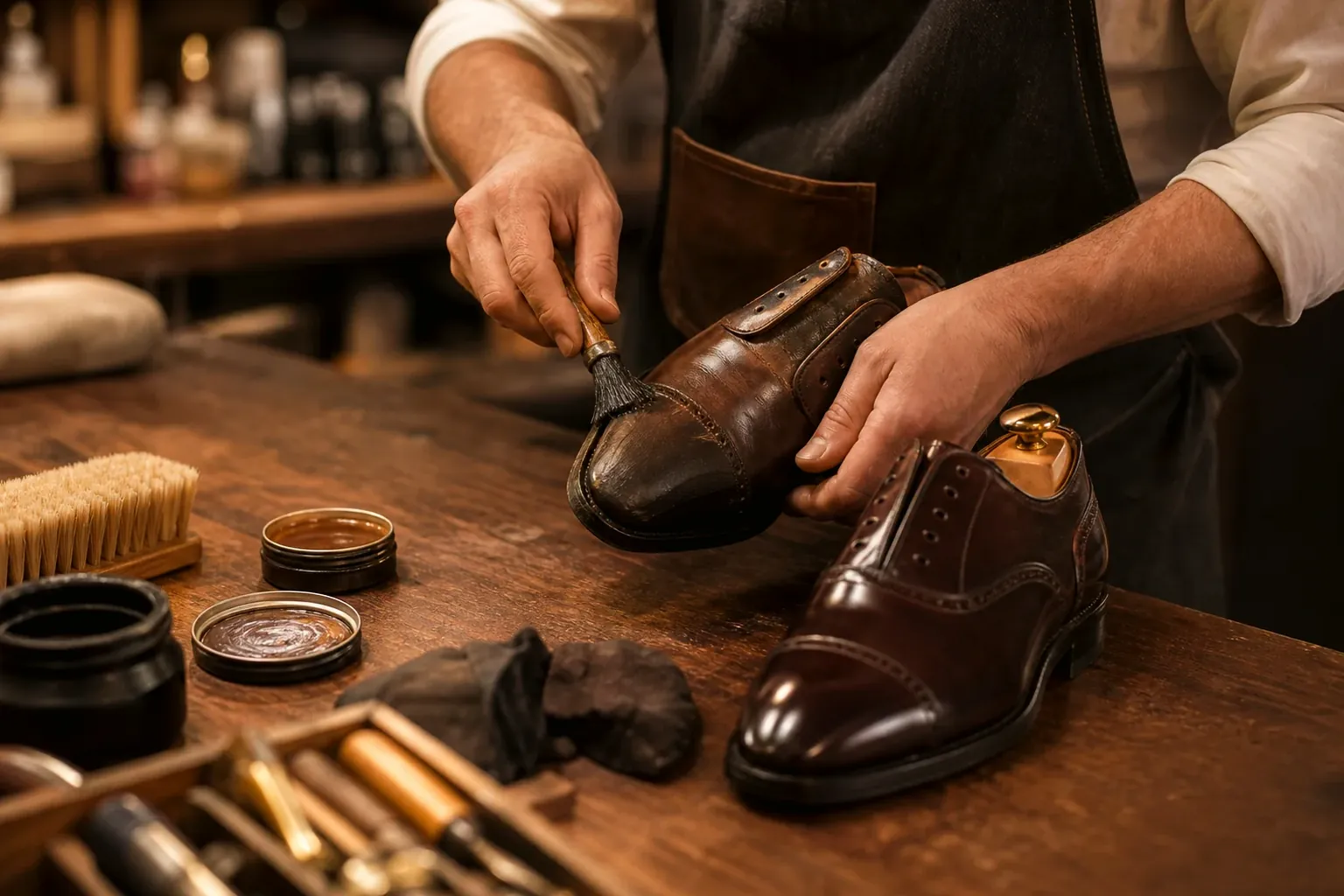 Reforma de sapatos sociais em Novo Hamburgo